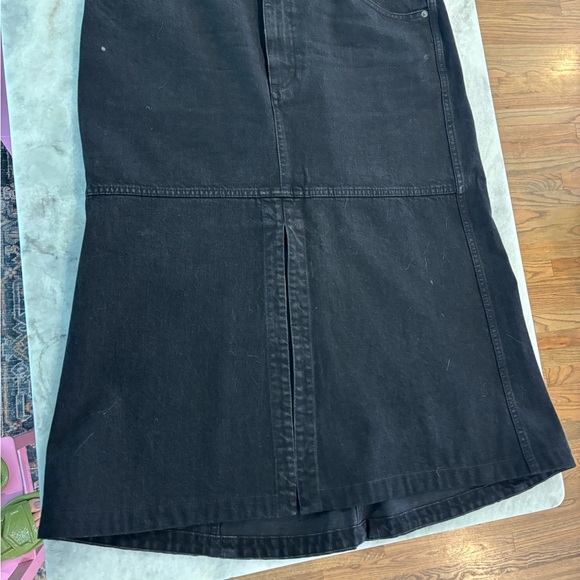 Tibi Black Denim Skirt - Picture 4 of 7